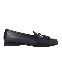 Santoni: Синие туфли 