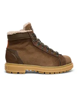 Santoni: Коричневые ботинки 