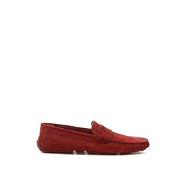 Bally: Бордовые мокасины 