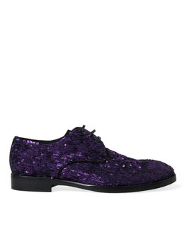 Dolce & Gabbana: Фиолетовые туфли 