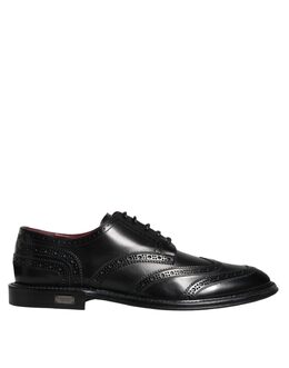 Dolce & Gabbana: Чёрные туфли 