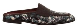 Dolce & Gabbana: Коричневые шлёпанцы 
