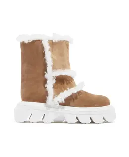 Casadei: Коричневые ботинки 