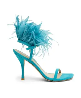 Stuart Weitzman: Синие сандалии 