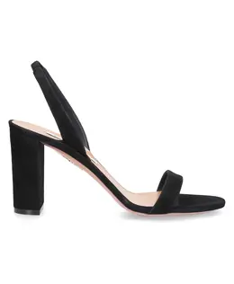 Aquazzura: Чёрные босоножки 
