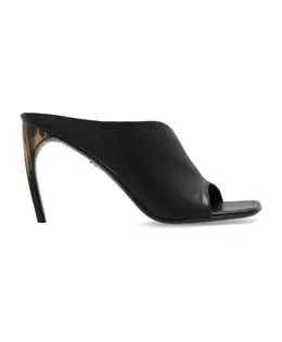 Salvatore Ferragamo: Чёрные сабо 