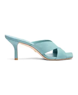 Stuart Weitzman: Зелёные шлёпанцы 