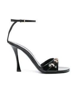 Givenchy: Чёрные сандалии 