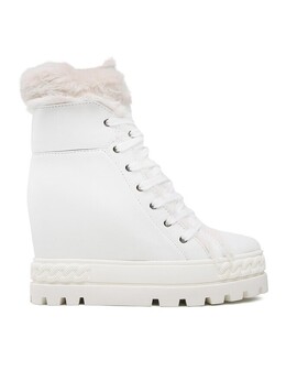 Casadei: Белые ботинки 