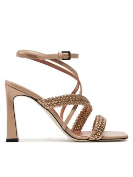 Pollini: Бежевые сандалии 