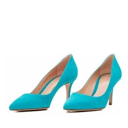 Gianvito Rossi: Синие туфли 
