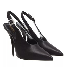 Saint Laurent: Чёрные туфли 