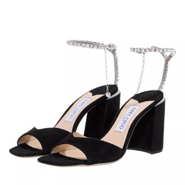 JIMMY CHOO: Чёрные сандалии  Saeda