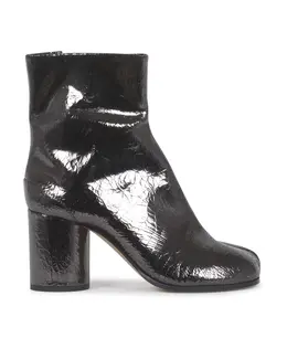 Maison Margiela: Чёрные ботинки  Tabi