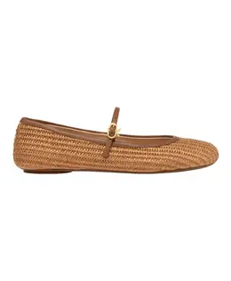 Gianvito Rossi: Коричневые балетки 