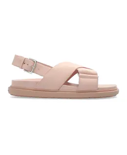 Marni: Розовые сандалии 