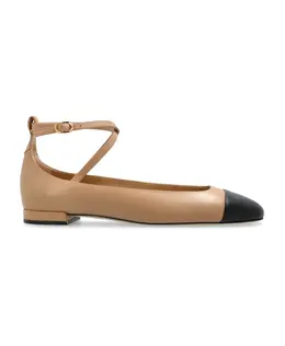 Stuart Weitzman: Бежевые балетки 