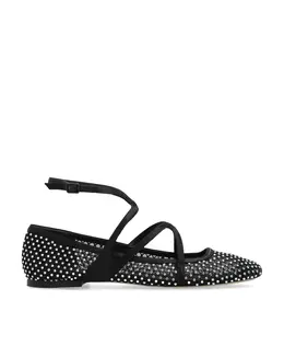 JIMMY CHOO: Чёрные балетки 