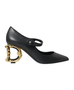 Dolce & Gabbana: Чёрные туфли 