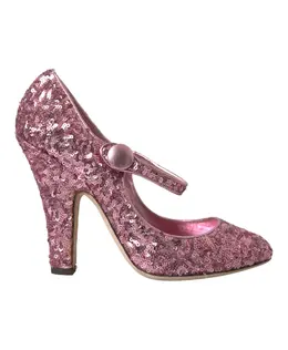 Dolce & Gabbana: Розовые туфли 