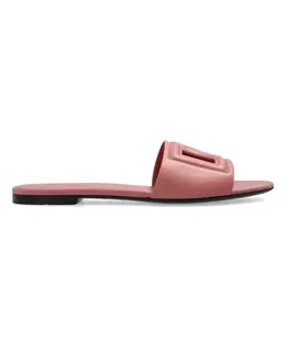 Dolce & Gabbana: Розовые сандалии 