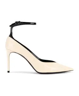 Saint Laurent: Бежевые туфли 