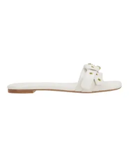 Chloé: Белые шлёпанцы 