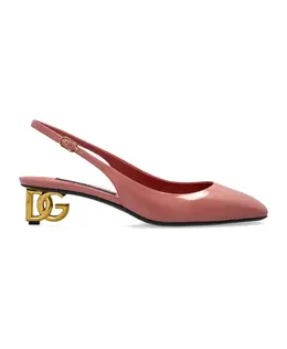 Dolce & Gabbana: Розовые туфли 