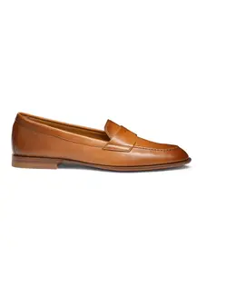 Santoni: Коричневые лоферы 