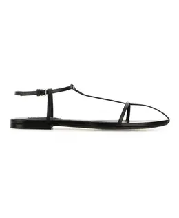 Jil Sander: Чёрные сандалии 