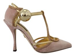 Dolce & Gabbana: Розовые туфли 