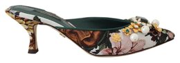 Dolce & Gabbana: Многоцветные сандалии 