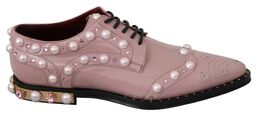 Dolce & Gabbana: Розовые туфли 
