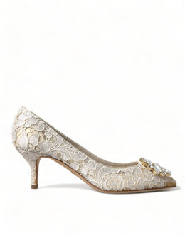 Dolce & Gabbana: Белые туфли 