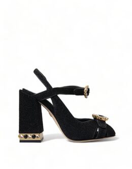 Dolce & Gabbana: Чёрные туфли 