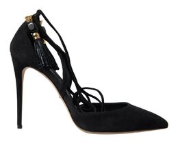 Dolce & Gabbana: Чёрные туфли 