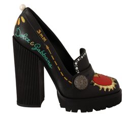 Dolce & Gabbana: Чёрные туфли 