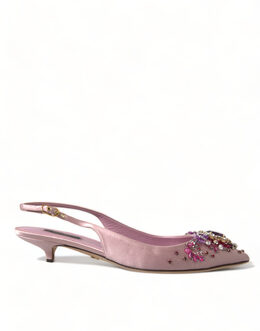 Dolce & Gabbana: Розовые туфли 