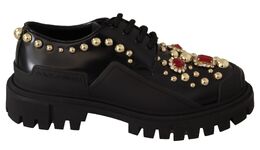 Dolce & Gabbana: Чёрные туфли 