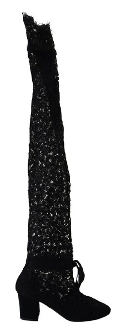 Dolce & Gabbana: Чёрные туфли 