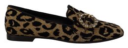 Dolce & Gabbana: Коричневые мокасины 