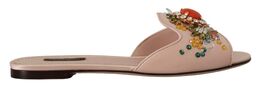 Dolce & Gabbana: Розовые туфли 
