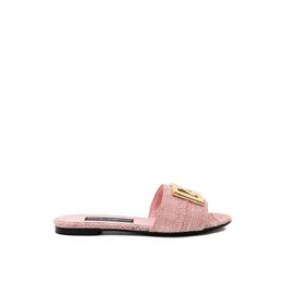 Dolce & Gabbana: Розовые сандалии 