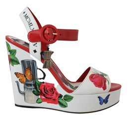Dolce & Gabbana: Многоцветные босоножки 