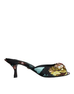 Dolce & Gabbana: Многоцветные сандалии 