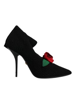 Dolce & Gabbana: Чёрные туфли 
