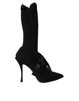 Dolce & Gabbana: Чёрные туфли 