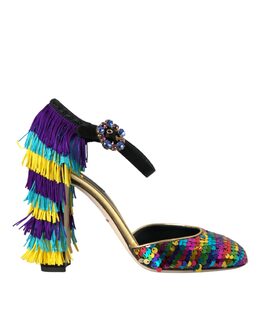 Dolce & Gabbana: Многоцветные туфли 