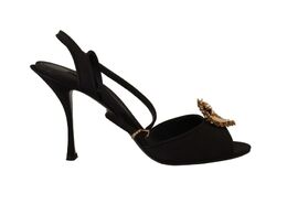 Dolce & Gabbana: Чёрные туфли 