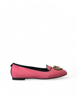 Dolce & Gabbana: Розовые туфли 